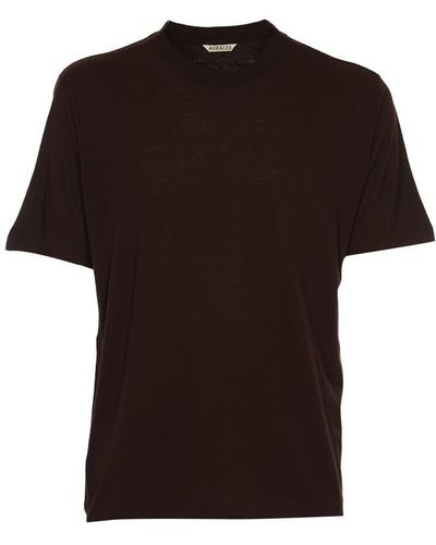 AURALEE T-Shirts And Polos - Black
