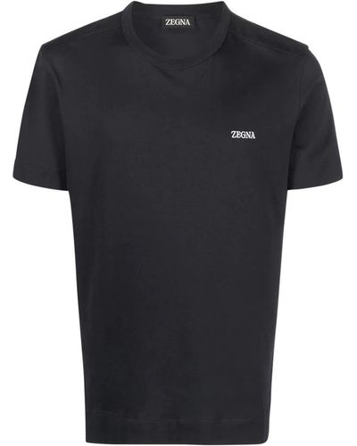 Zegna T-shirts - Black