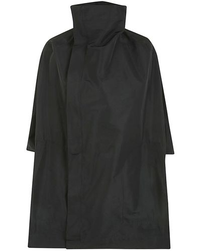 Rick Owens Sailbiker Coat Clothing - Black