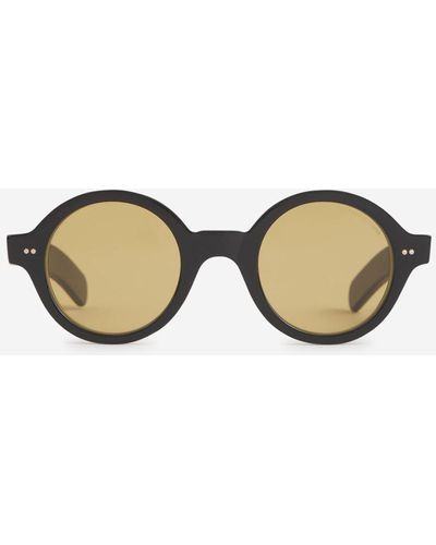 Cutler and Gross Round Sunglasses 1396 - Natural