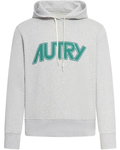 Autry Hoodies Sweatshirt - Gray