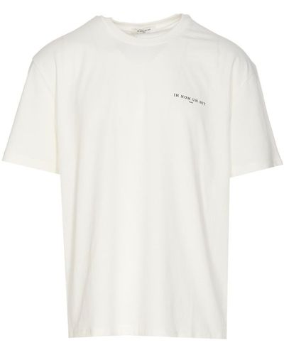 ih nom uh nit T-shirts And Polos - White
