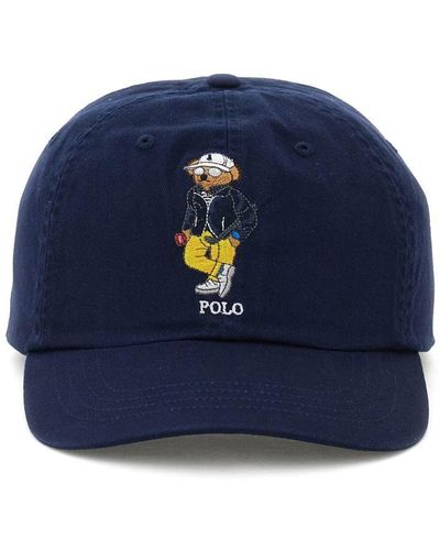 Polo Ralph Lauren Polo Bear Baseball Cap - Blue