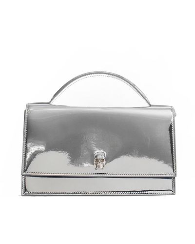 Alexander McQueen Top Handle Bags - Gray