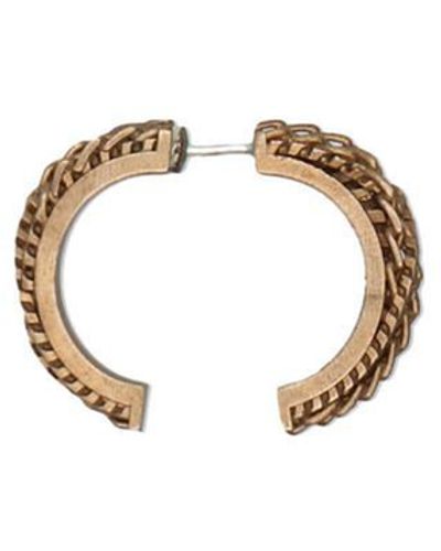 MM6 by Maison Martin Margiela Single Chain Earring Jewellery - Natural