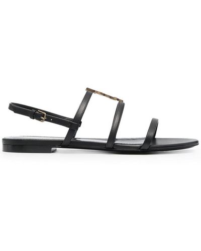 Saint Laurent Flat sandals for Women | Online Sale up to 61% off | Lyst
