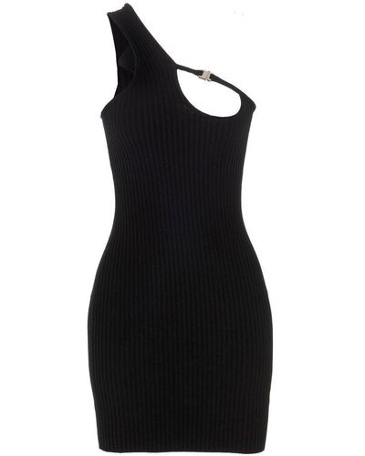 1017 ALYX 9SM Black Viscose Stretch Mini Dress