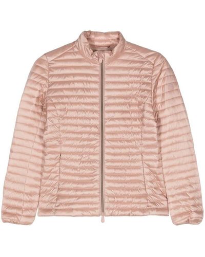 Save The Duck Andreina Quilted Jacket - Pink