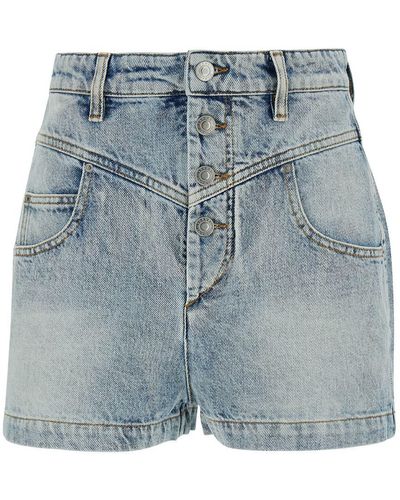 Isabel Marant Marant Etoile Shorts - Blue