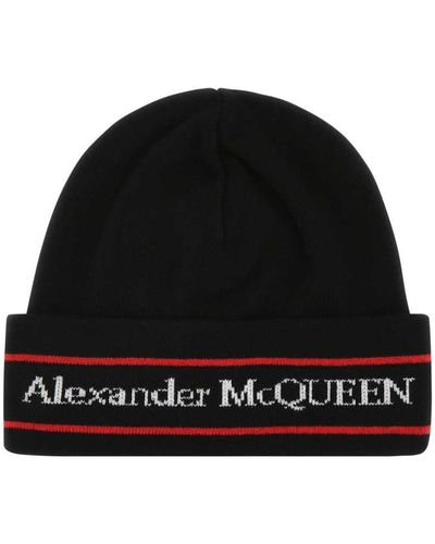 Alexander McQueen Cappello - Black
