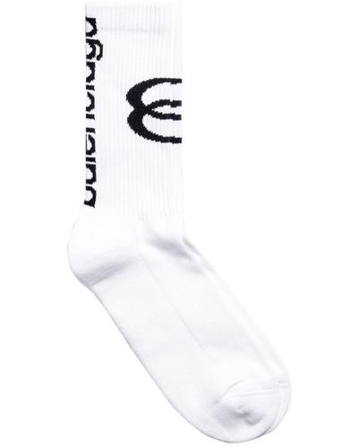 Balenciaga Socks - White