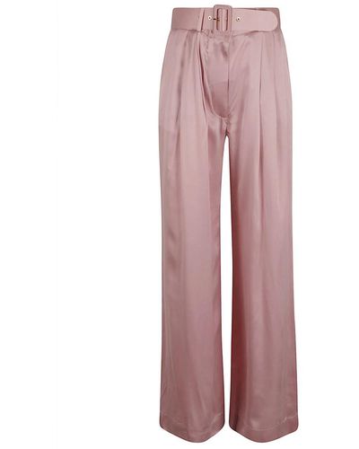 Zimmermann Trousers Pink