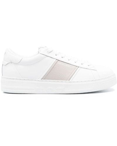 Emporio Armani Sneaker Mesh Shoes - White