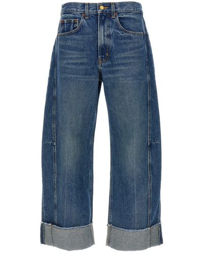 B Sides 'relaxed Lasso Cuffed' Jeans - Blue