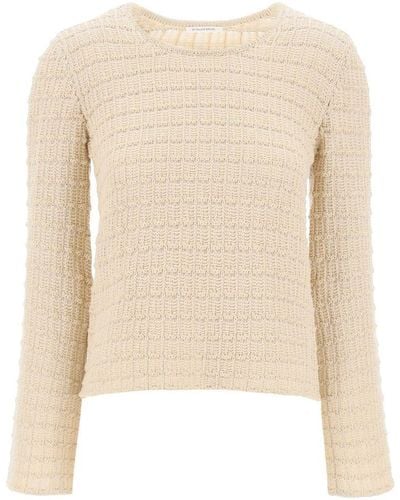 By Malene Birger "Charmina Cotton Knit Pullover - Natural