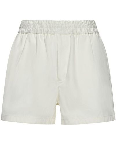 Bottega Veneta Cotton Shorts - White