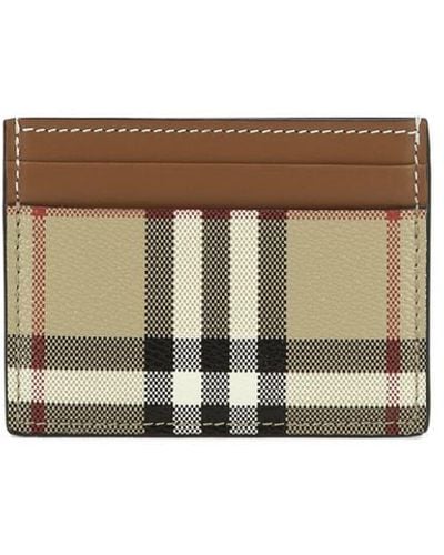 Burberry Sandon Wallets & Card Holders - Brown