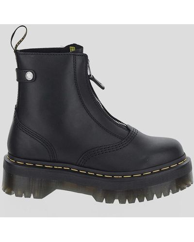 Dr. Martens Jetta Sendal Leather Boot - Black