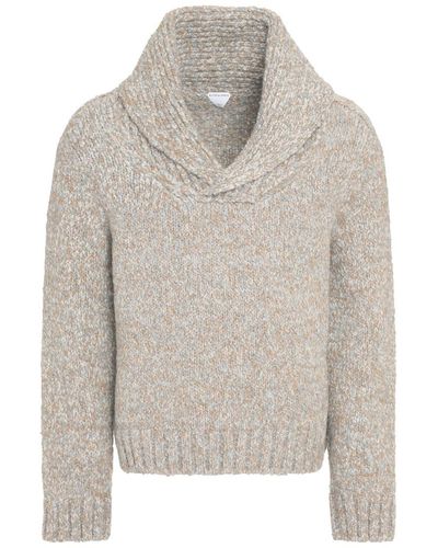 Bottega Veneta Wool Blend Sweater - Gray