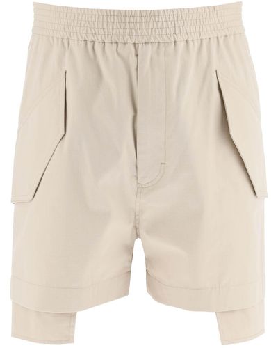 1017 ALYX 9SM Ripstop Cotton Shorts - Natural