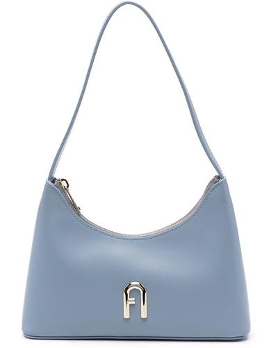 Furla Diamante Mini Shoulder B Bags - Blue