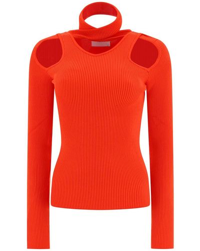 Coperni Top With Cut-Out - Red