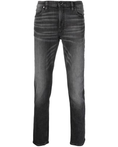 Michael Kors Slim-fit Mid-rise Jeans - Grey
