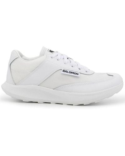 Comme des Garçons X Salomon Sr90 Paneled Low-top Sneakers - White