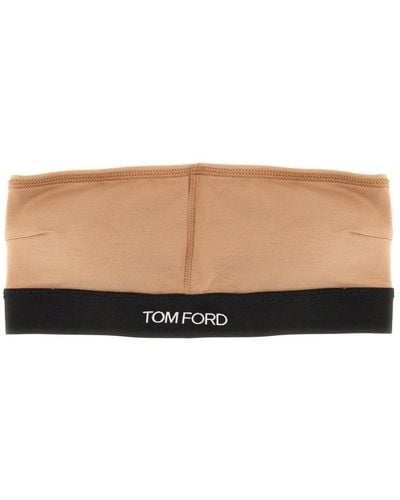 Tom Ford Band With Logo - Natural