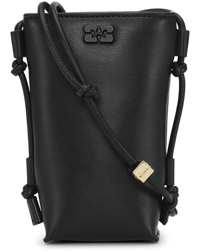 Ganni Satchel & Cross Body Bag - Black