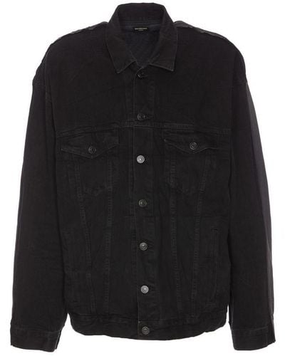 Balenciaga Jackets - Black
