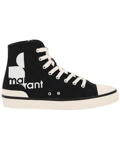 Isabel Marant Benkeen Canvas Sneakers - Black