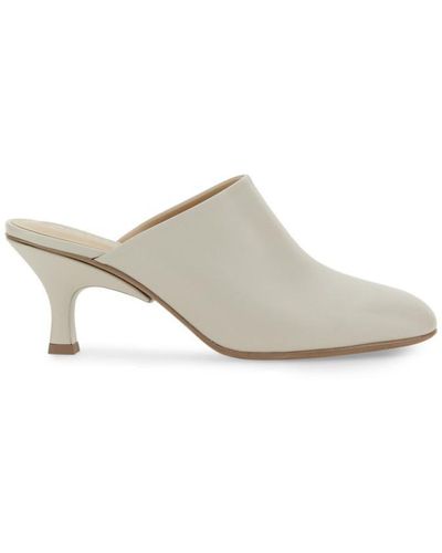 Tod's Leather Sandal - White