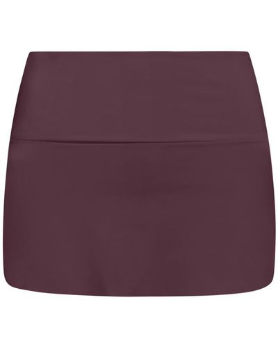 Sucrette Mini Skirts - Purple