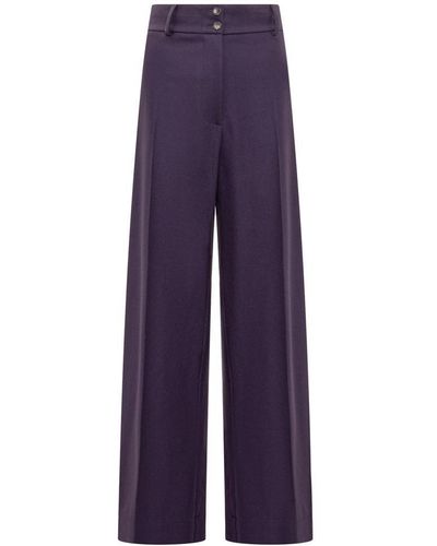 Etro Long Pants - Purple