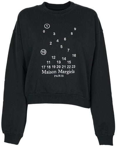 Maison Margiela Sweatshirt Clothing - Black