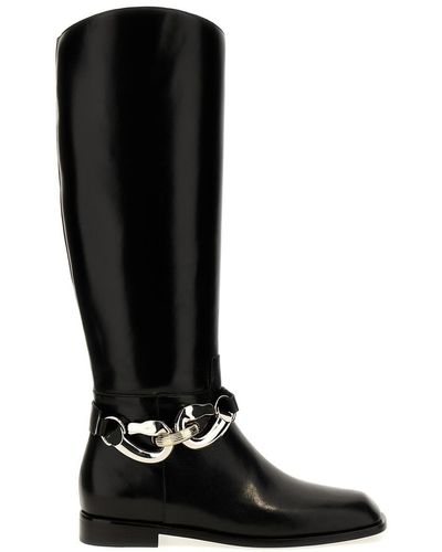 Tory Burch Jessa Riding Boot Boots, Ankle Boots - Black