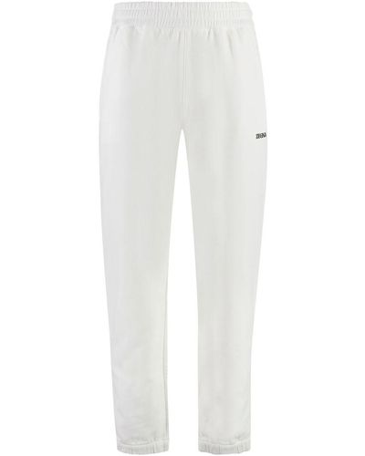 ZEGNA Cotton Track-pants - White
