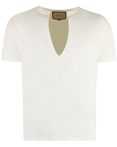 Gucci Cotton T-Shirt - White
