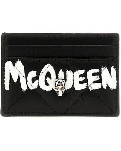 Alexander McQueen Wallets - Black