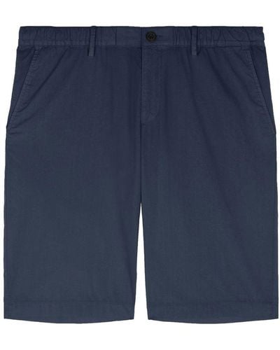 Paul & Shark Ultra-l Cotton Drawstring Bermuda Shorts Clothing - Blue