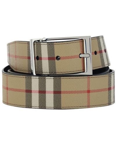 Burberry Belts E Braces - Grey