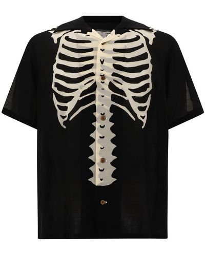 Kapital "Bone" Shirt - Black