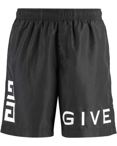Givenchy Nylon Swim Shorts - Gray