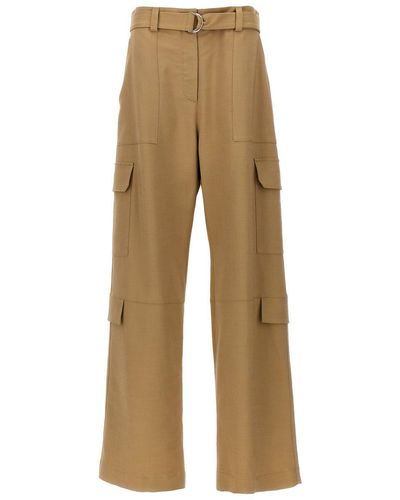 MSGM Cargo Trousers - Natural