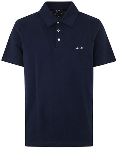 A.P.C. Austin Polo Clothing - Blue