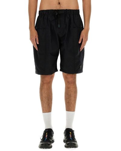 South2 West8 Nylon Bermuda Shorts - Black