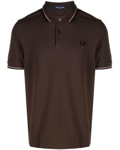 Fred Perry Jumpers - Brown