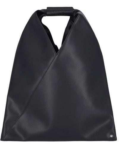 MM6 by Maison Martin Margiela 'japanese' Small Tote Bag - Black