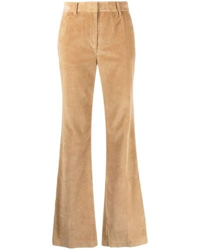 Michael Kors Corduroy Flared Pants - Natural